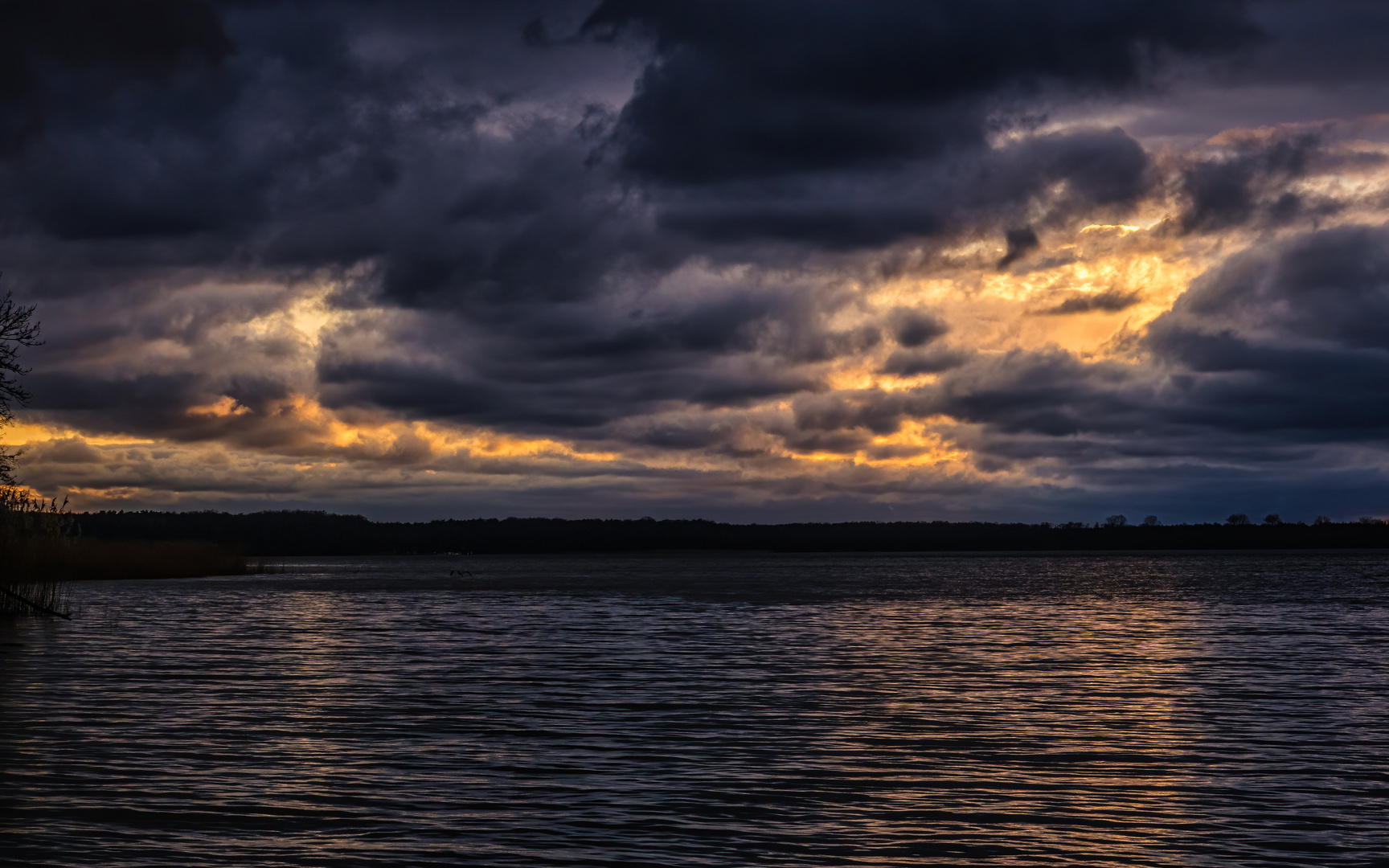 Der Himmel nach dem Hagelschauer