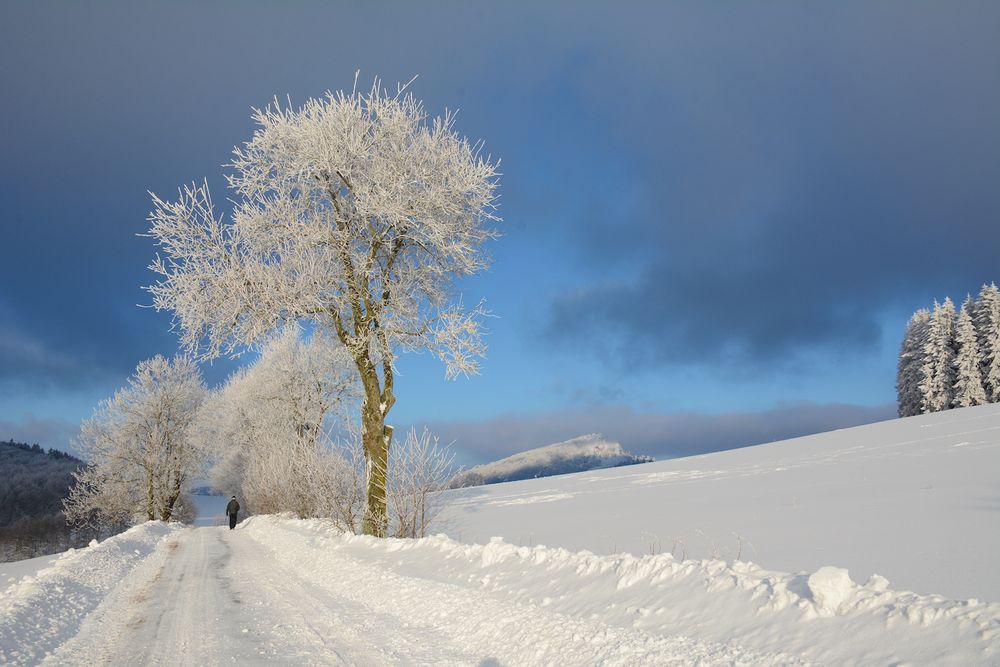 der Himmel reißt auf....