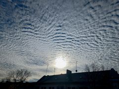 Der Himmel trägt Wasserwelle