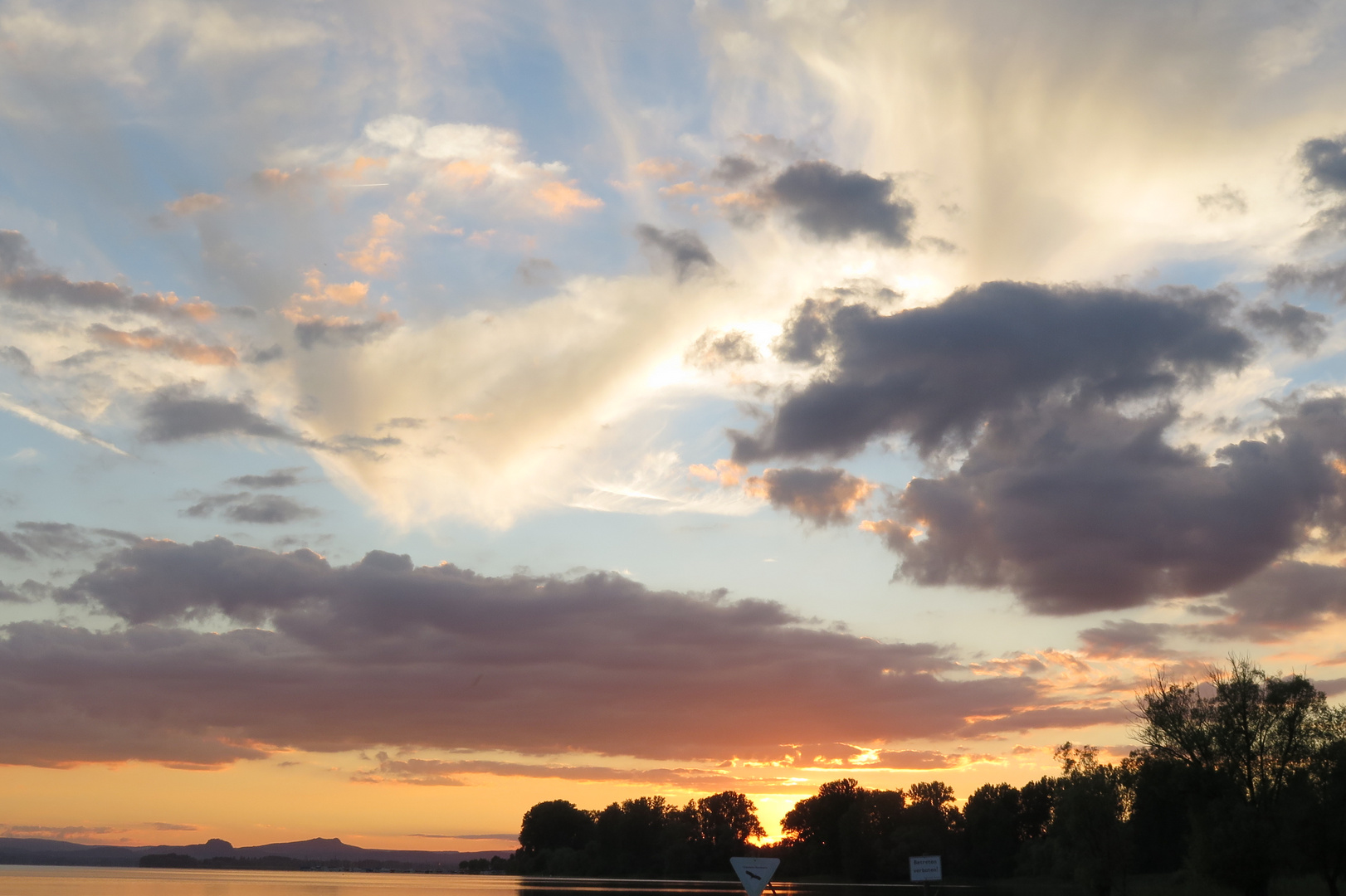 Der Himmel über Allensbach