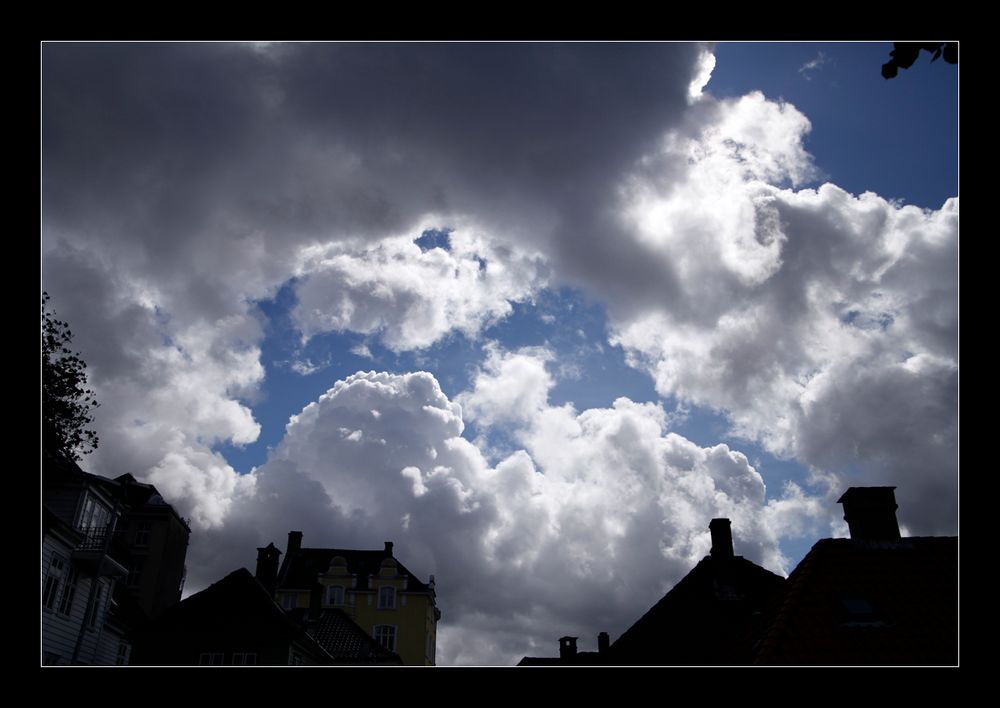 Der Himmel über Bergen