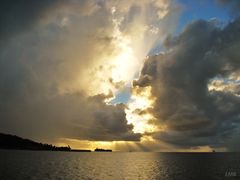 Der Himmel über Bora Bora