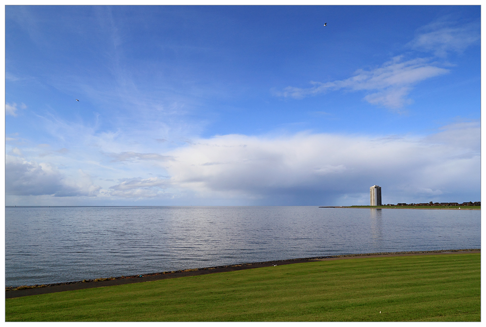 Der Himmel über Büsum