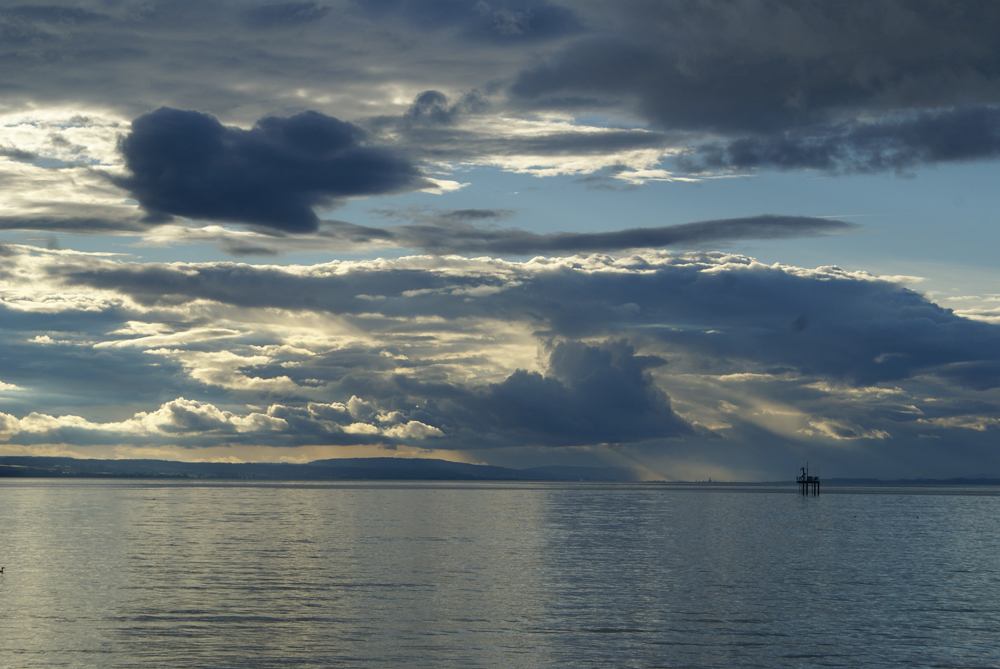 der Himmel über dem Bodensee