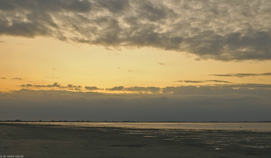 Der Himmel über dem Jadebusen....