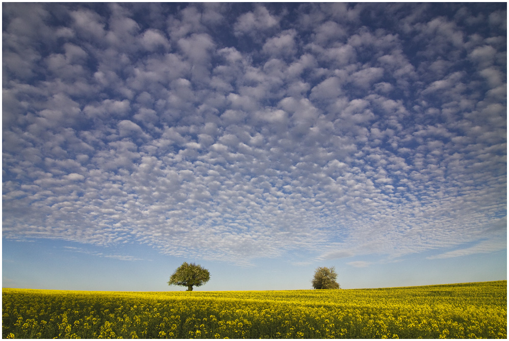 Der Himmel über dem Kraichgau