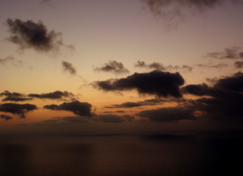 Der Himmel über dem Meer