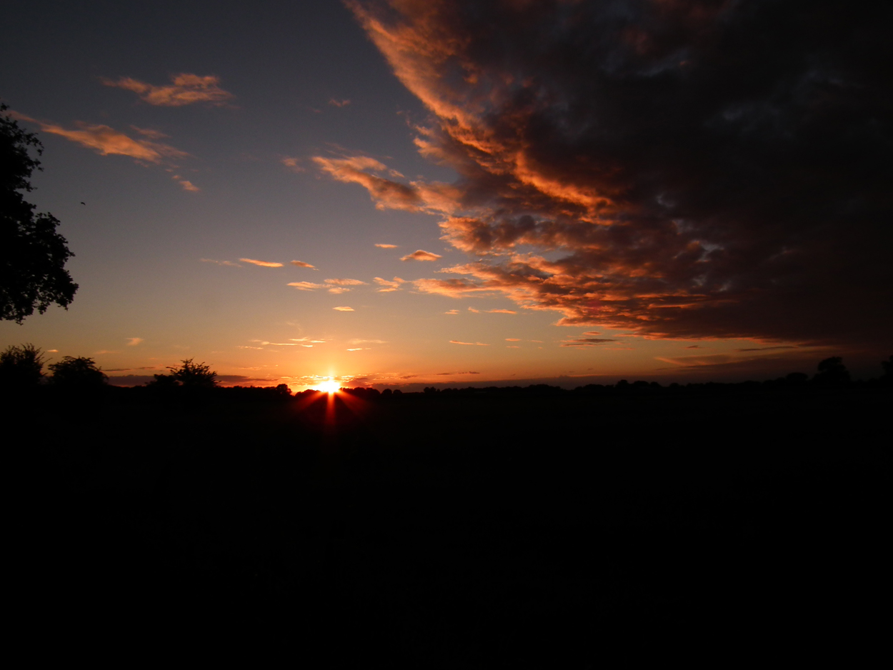 Der Himmel über dem Niederrhein