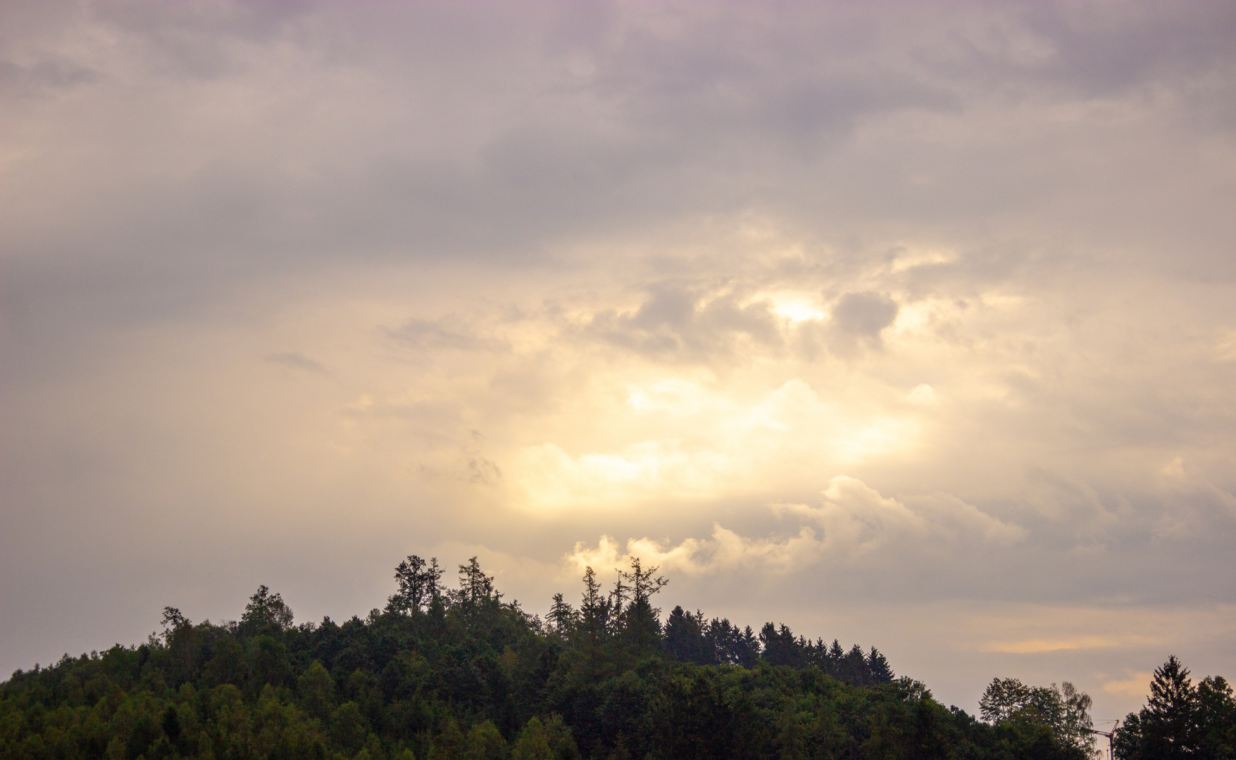 Der Himmel über dem Sauerland