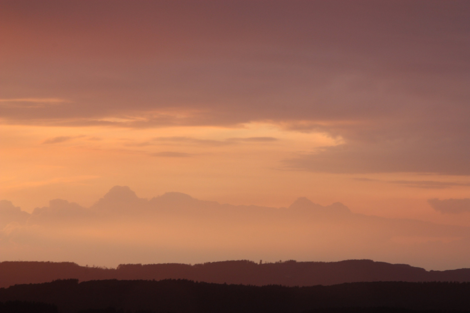 Der Himmel über dem Sauerland