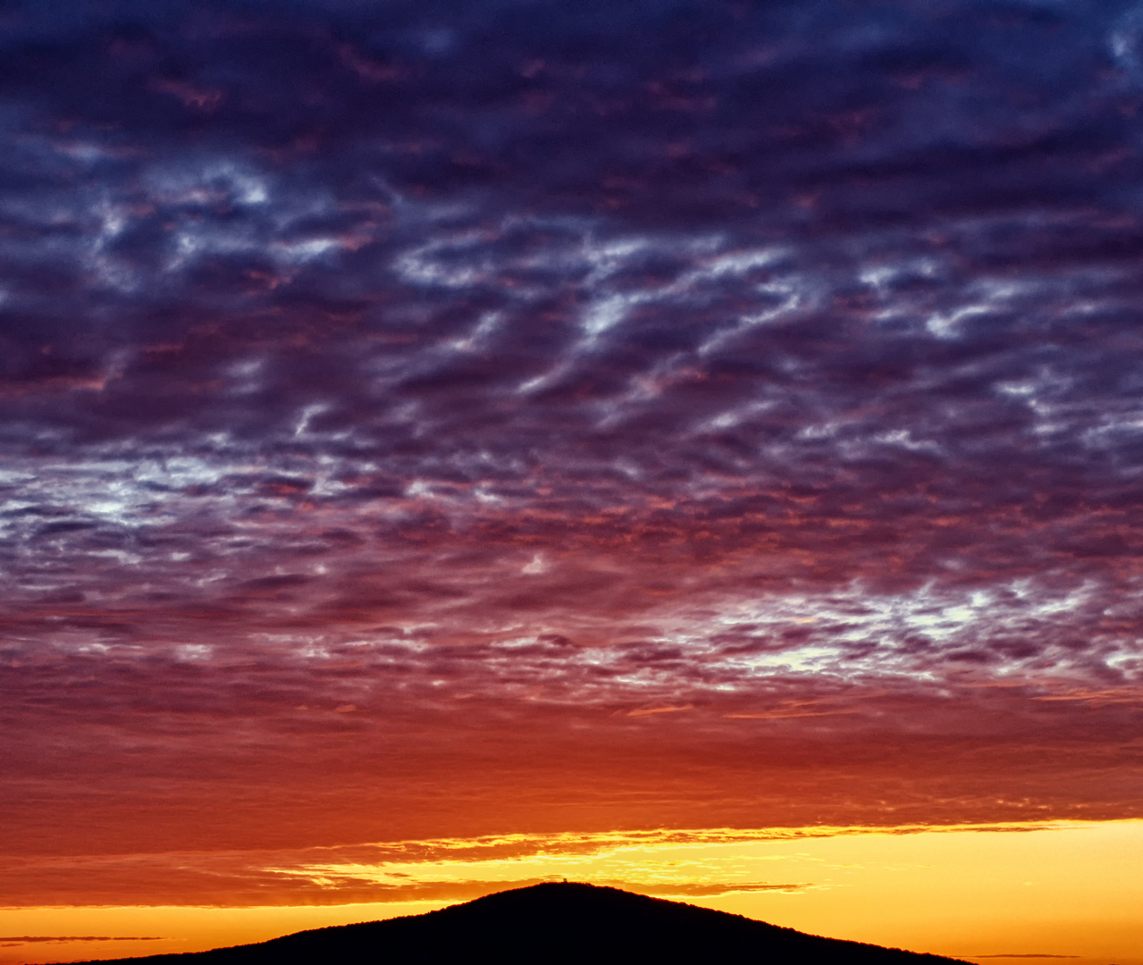 Der Himmel über dem Soisberg