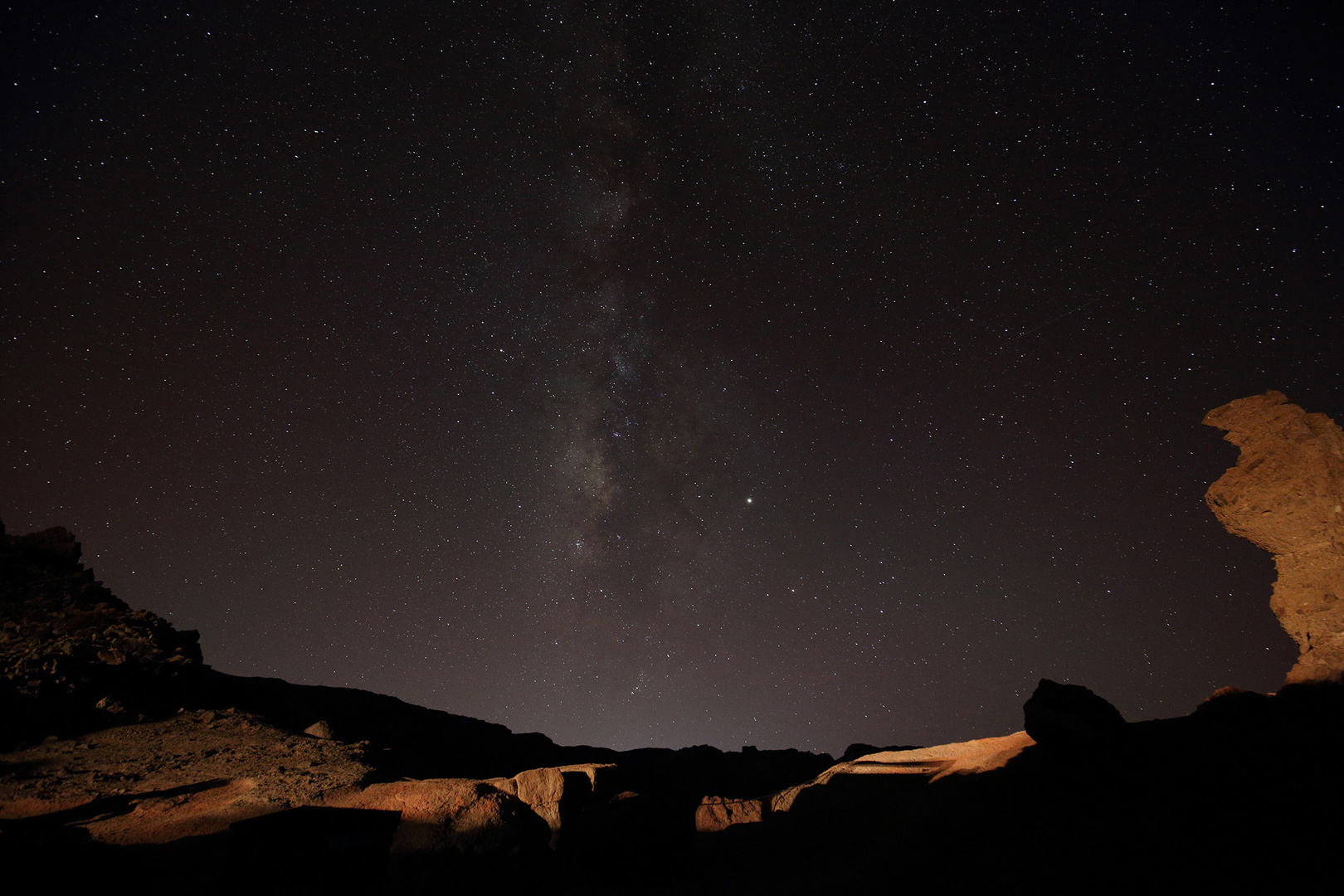 Der Himmel über dem Teide Nationalpark