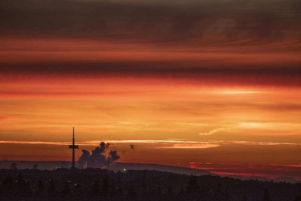 Der Himmel über dem Westen