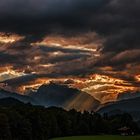 Der Himmel über den Bergen