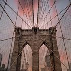 Der Himmel über der Brooklyn Bridge