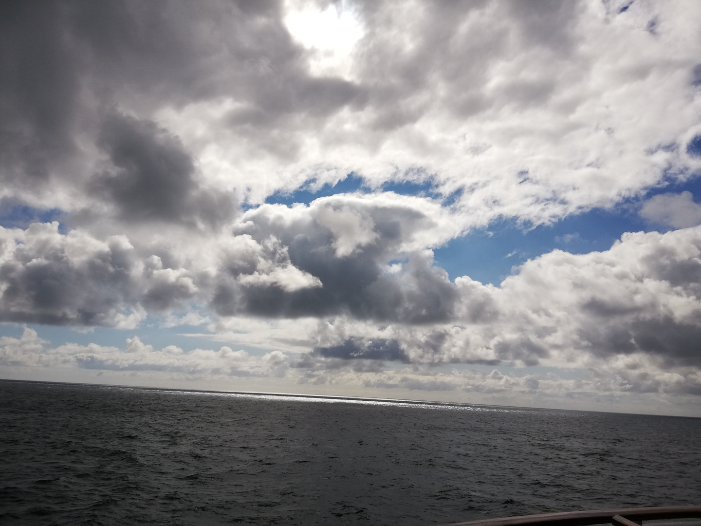 Der Himmel über der Drake Passage