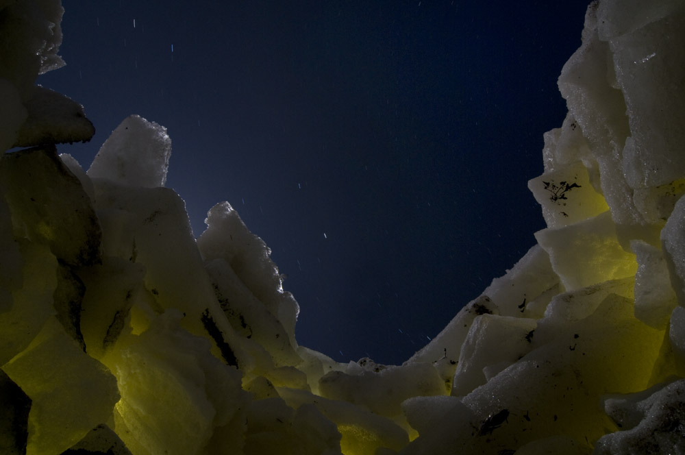 Der Himmel über der Eisburg