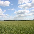 Der Himmel über der Landwirtschaft