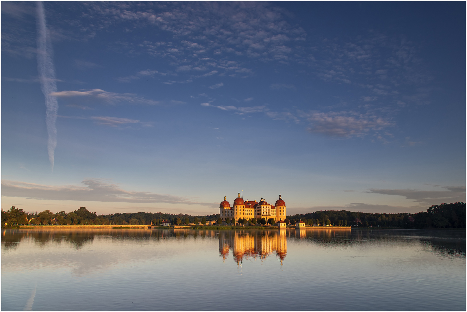 Der HImmel über der Moritzburg