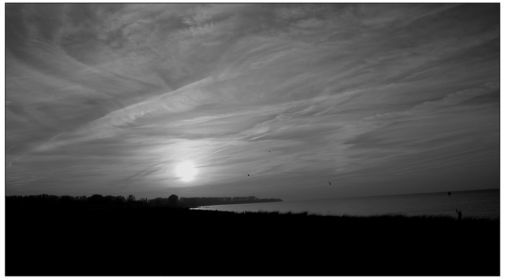 Der Himmel über der Ostsee