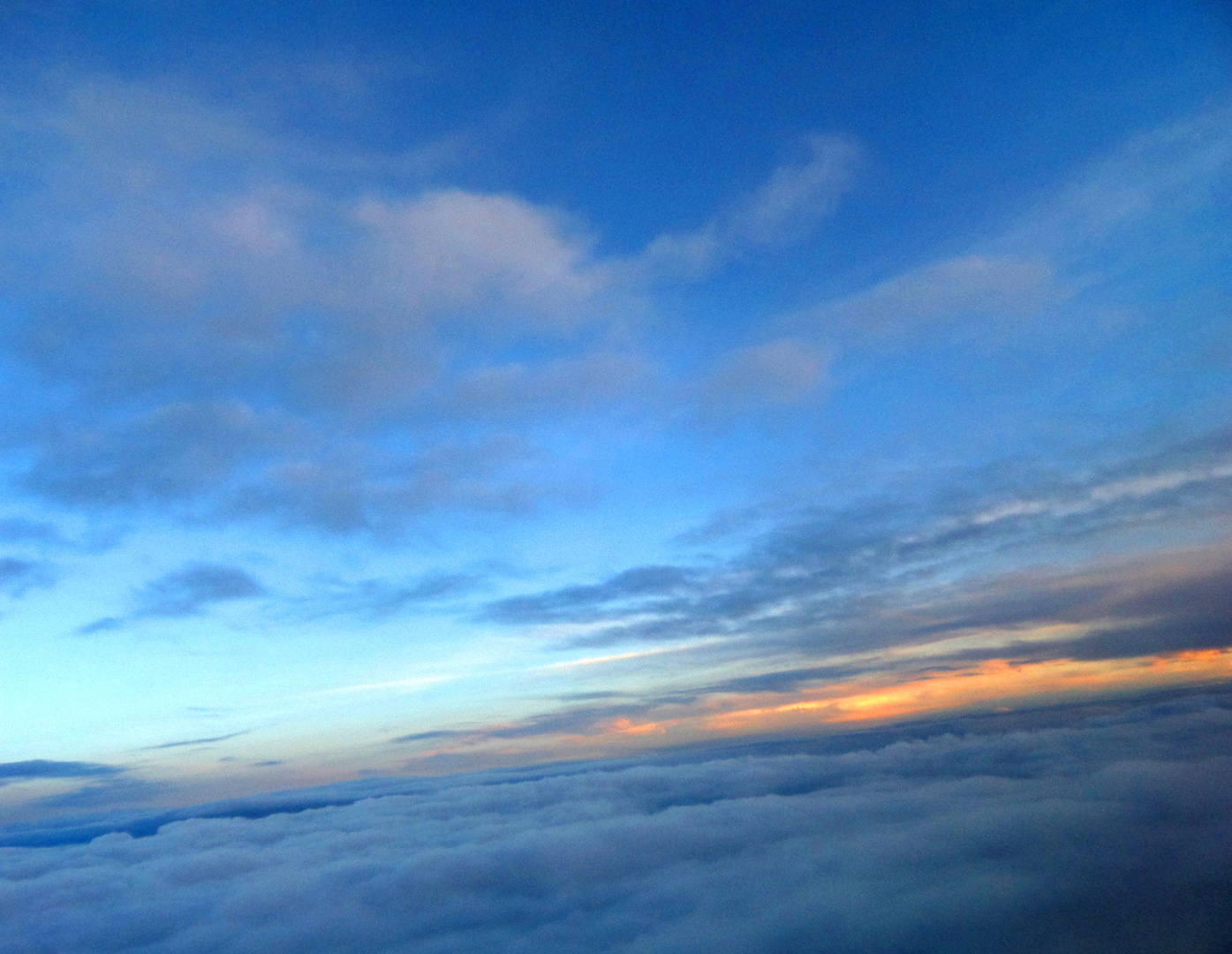 Der Himmel über der Schweiz