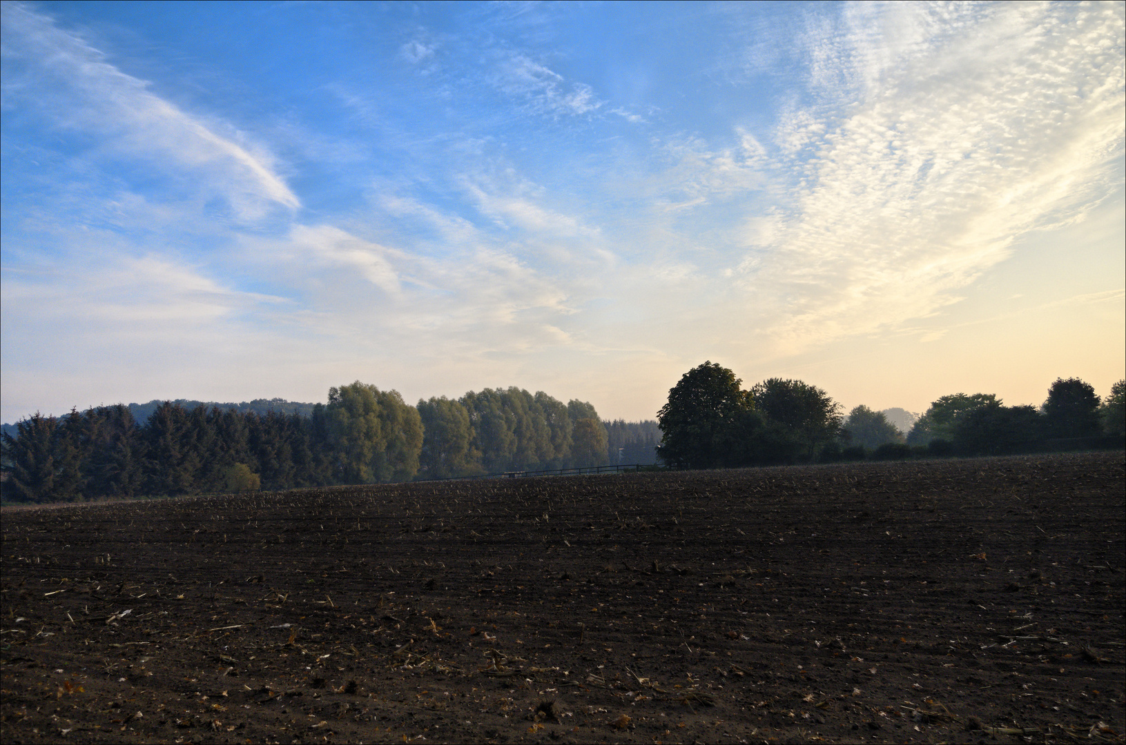 Der Himmel über der Wedemark