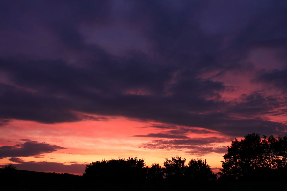 Der Himmel über Deusen...