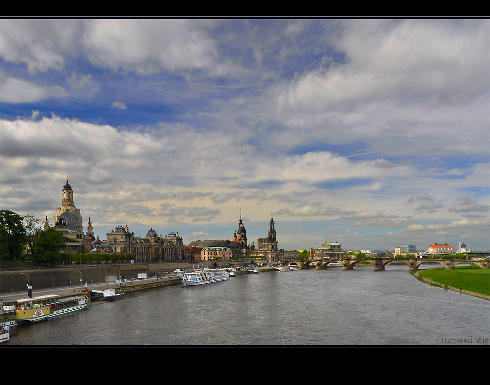 Der Himmel über Dresden