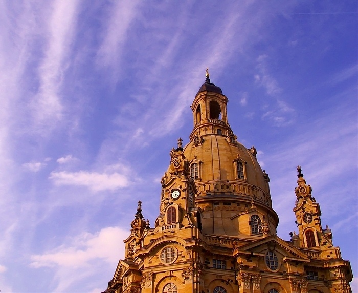 ...Der Himmel über Dresden...