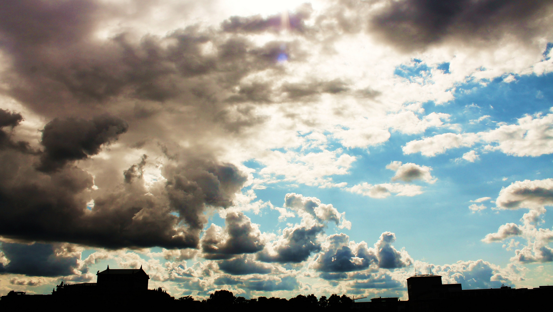 Der Himmel über Dresden II...