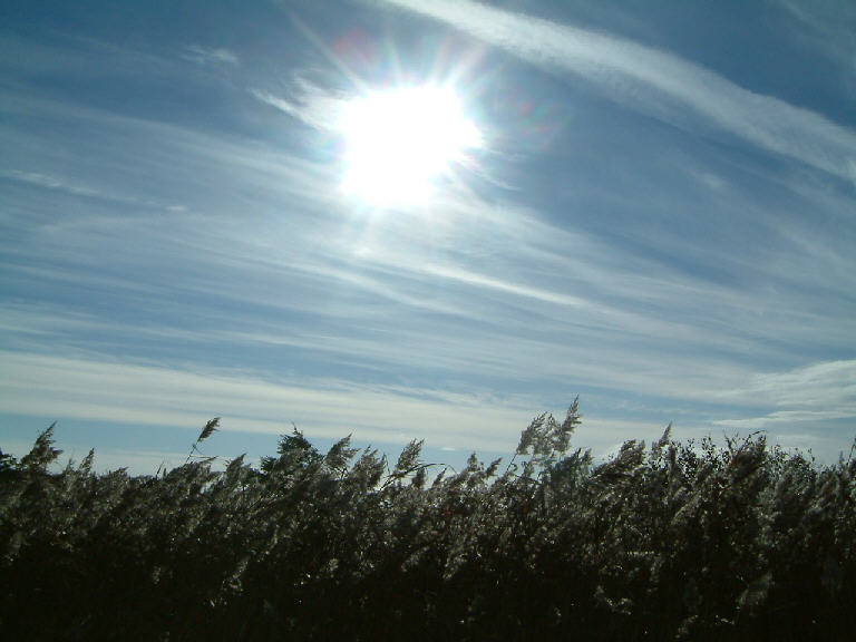 Der Himmel über Fano...