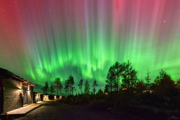 Der Himmel über Finnland