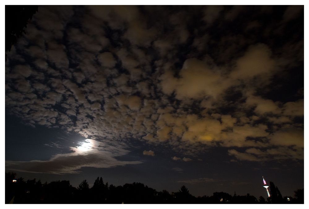 Der Himmel über Frankfurt