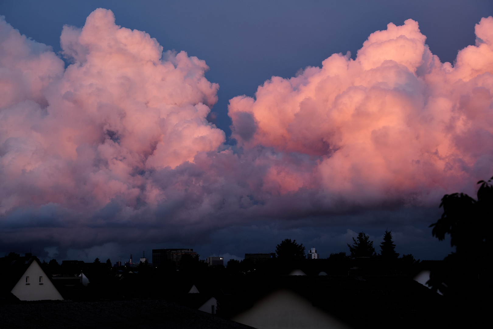 Der Himmel über Frankfurt