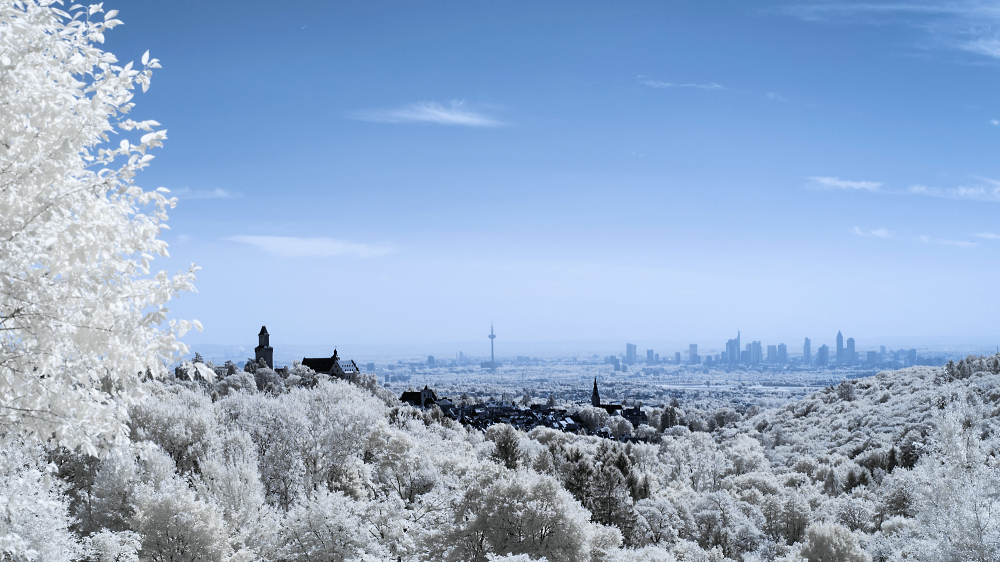 Der Himmel über Frankfurt