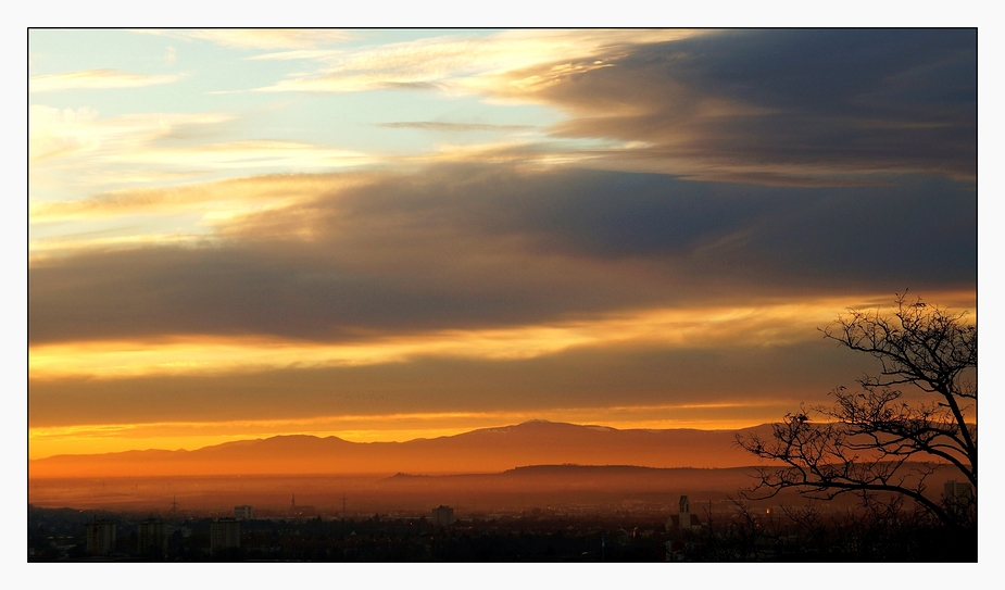 Der Himmel über Freiburg