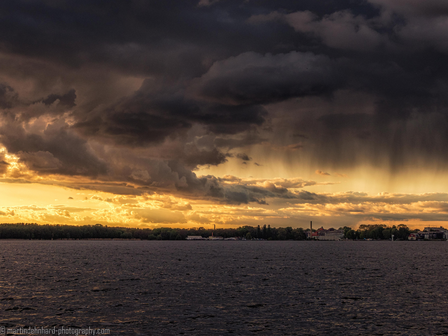 Der Himmel über Friedrichshagen am Müggelsee