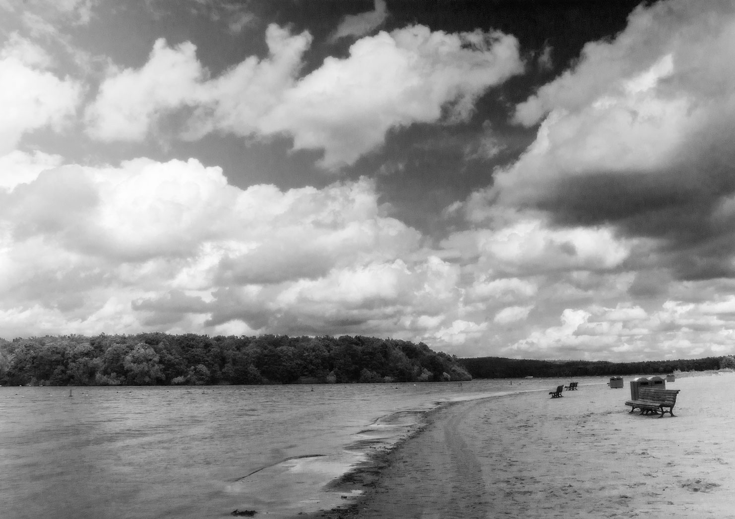 Der Himmel über Haltern am See.