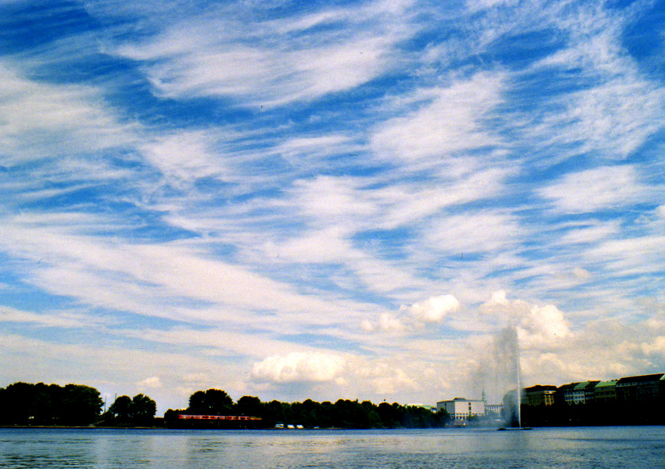 der himmel über hamburg.