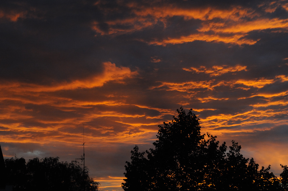 Der Himmel über Hamburg