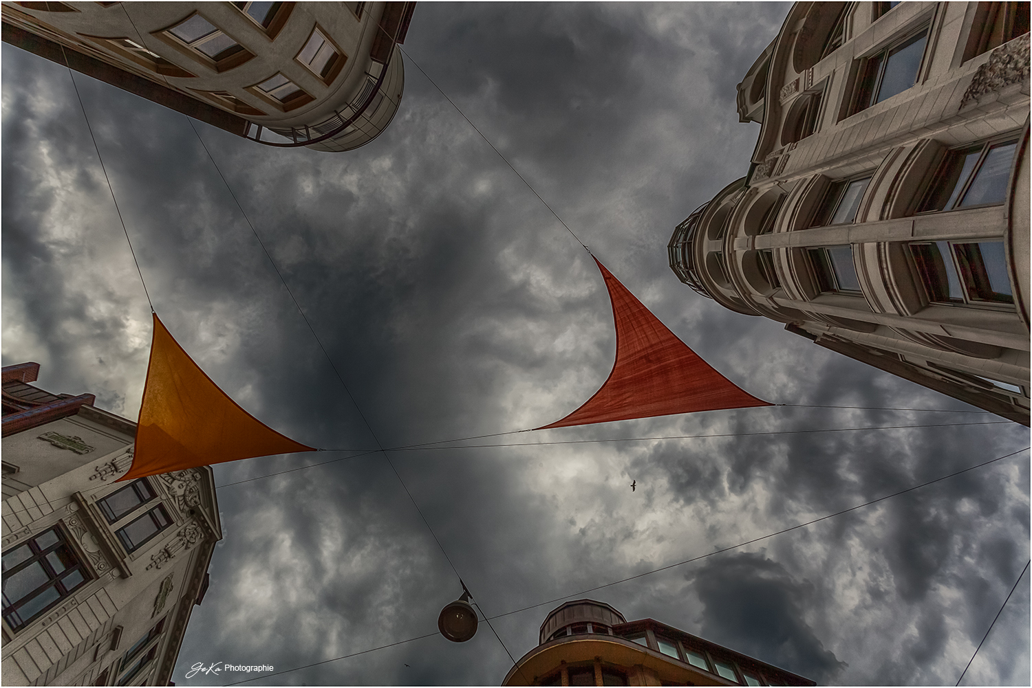 der Himmel über Hamburg