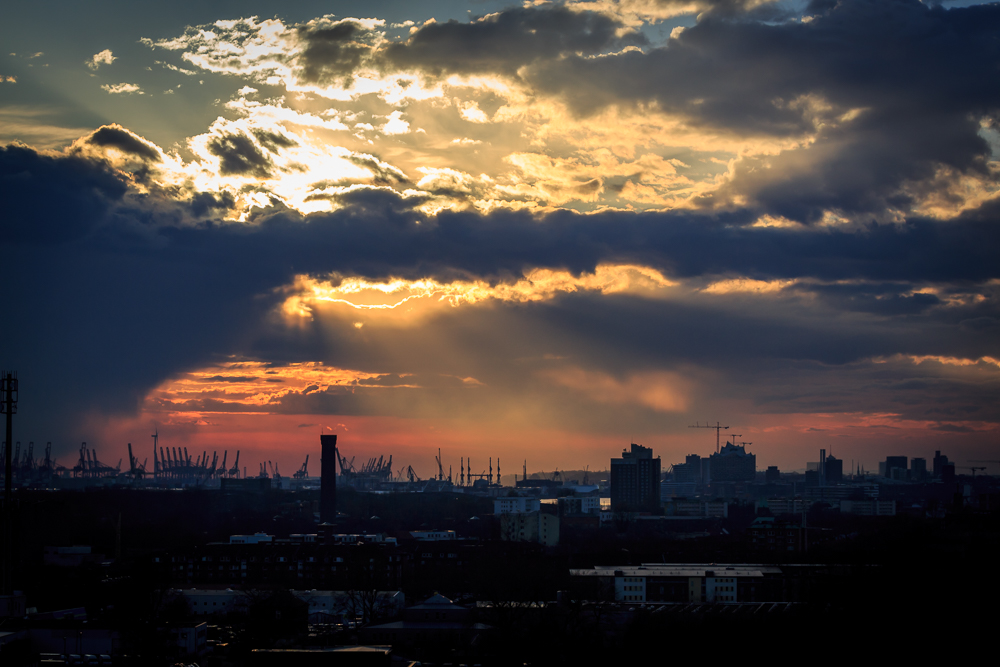 Der Himmel über Hamburgtowncity