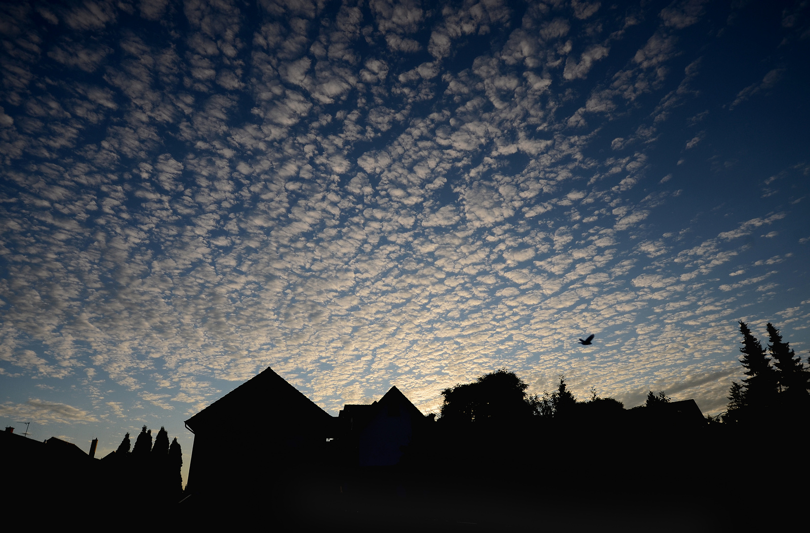 Der Himmel über Heddesheim