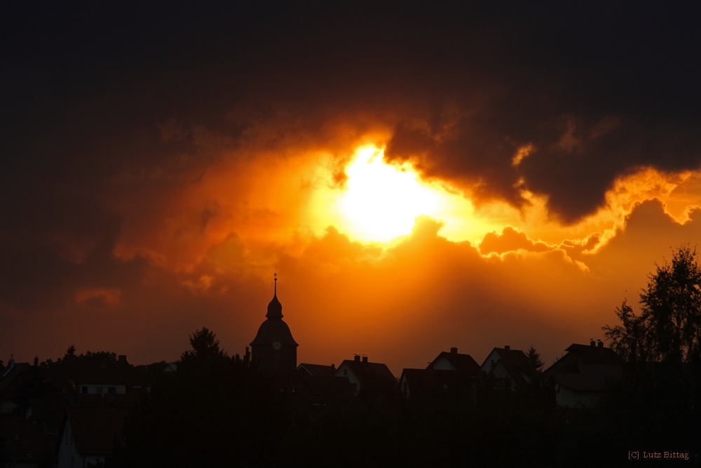 Der Himmel über Herleshausen