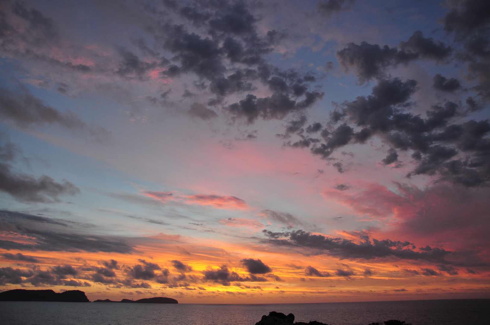 Der Himmel über Ibiza