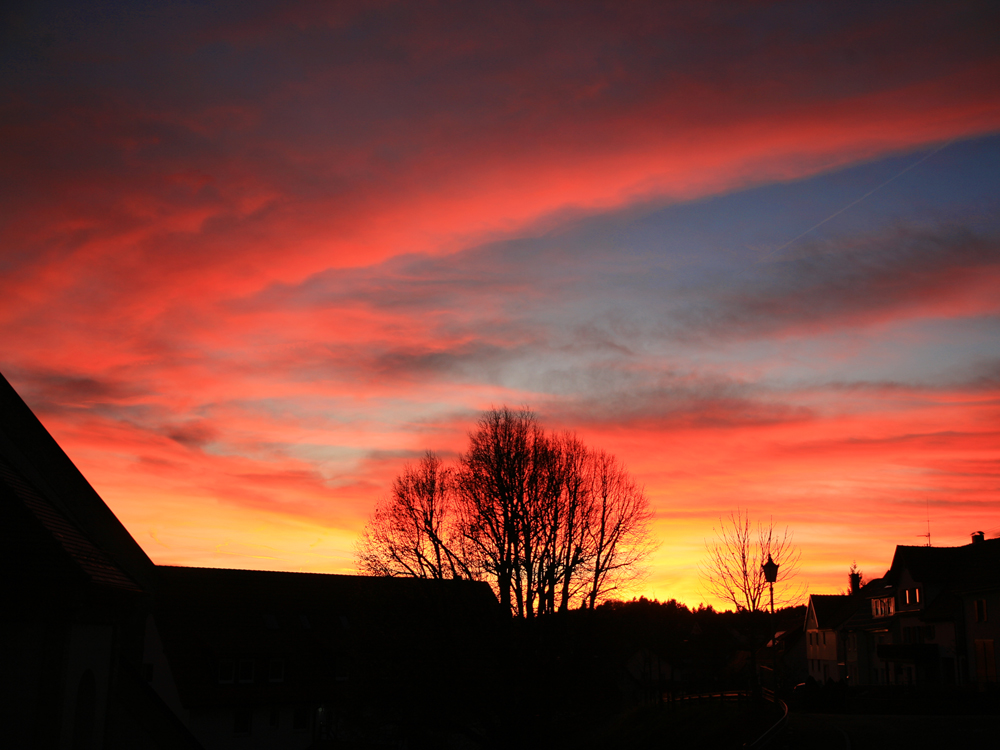 Der Himmel über Irndorf!