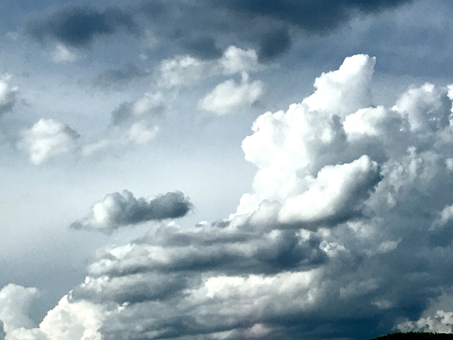 Der Himmel über Italien,