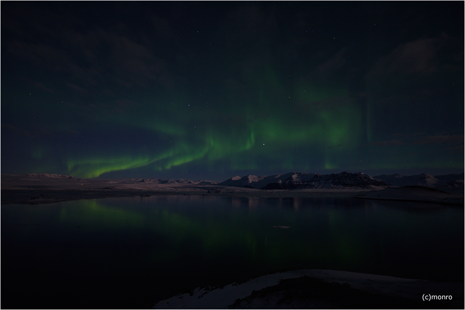 ~ Der Himmel über Jökulsárlón ~