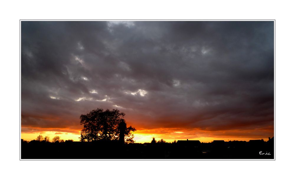 Der Himmel über Kevelaer