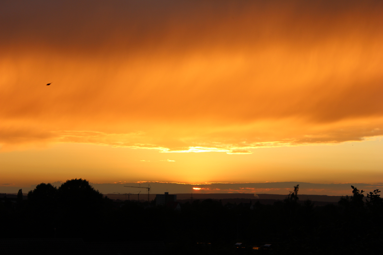 Der Himmel über Laupheim